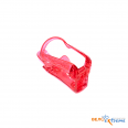 TOPEAK MONO CAGE CX, CLEAR RED COLOR флягодержатель