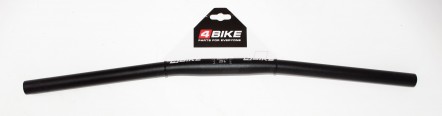 Фото товара «Руль "4BIKE" MTB-AL-110PP, W:620*6°, D:25.4, индивидуальная упаковка, чёрный»